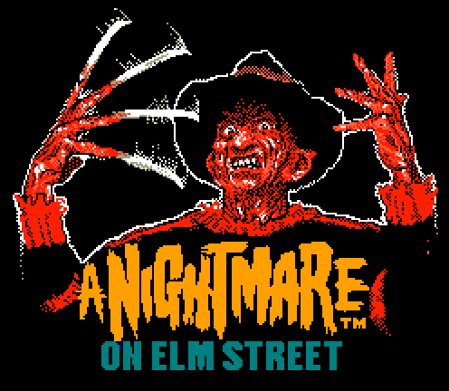 A Nightmare on Elm Street Title Screen